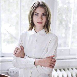 Tradlands Krysta tencel button down shirt